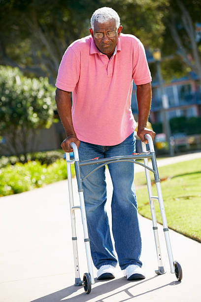 3,300+ Old Man Walking Frame Stock Photos, Pictures & Royalty-Free Images -  iStock